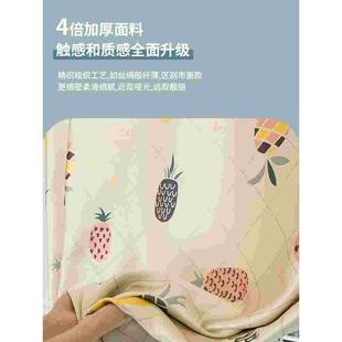 99%全遮光免打孔魔术贴窗帘成品遮光布帘子小飘窗遮阳儿童宿舍卧