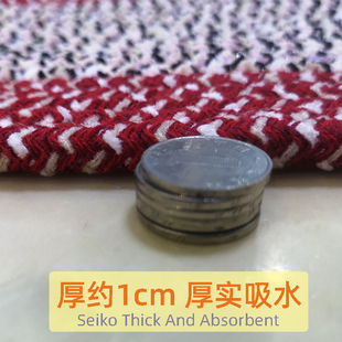 绳编蛋形垫椭圆形进门家用脚垫地垫吸水棉地毯浴室厨房卫生间垫子