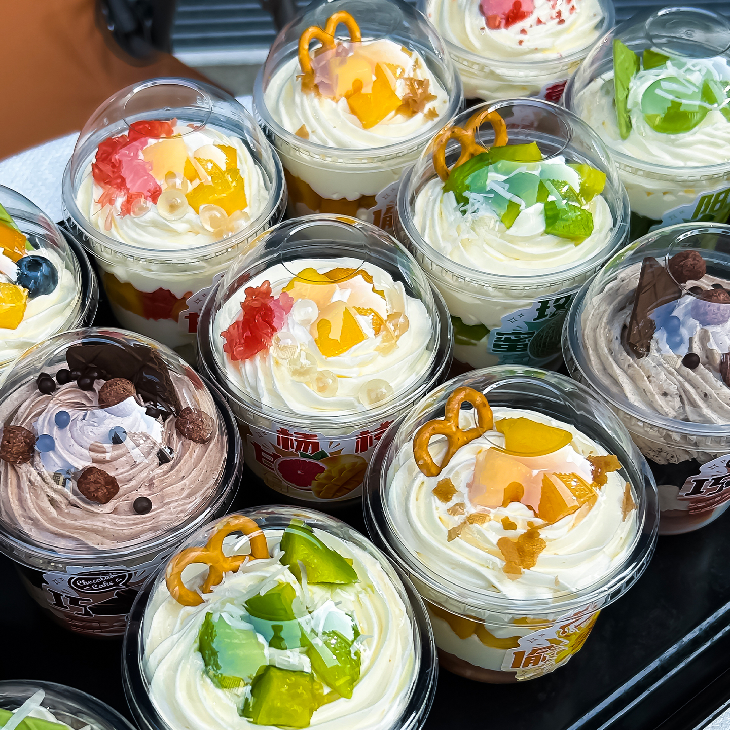 网红慕斯蛋糕杯U型啵啵杯360ml