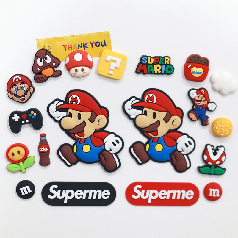 超级玛丽马里奥PVC软胶硅胶贴片水杯收纳盒垃圾桶电动车DIY装饰贴,饰品/流行首饰/时尚饰品新,其他DIY饰品配件,淘宝优惠券,粉丝福利购,淘宝优惠卷