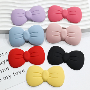 大号糖果色软胶蝴蝶结PVC硅胶水杯贴手机壳收纳盒垃圾桶装饰DIY贴