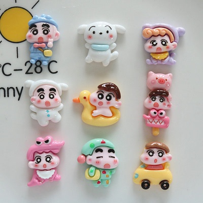 3D立体水杯贴diy手工小新睡衣