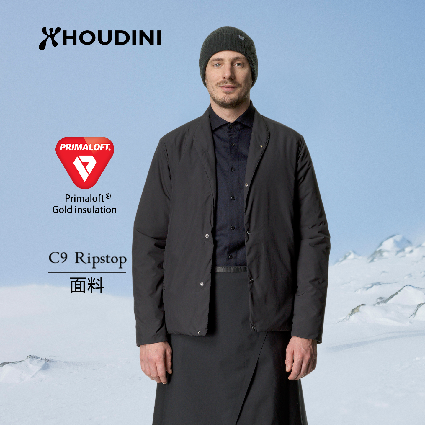 胡丁尼保暖棉服夹克外套