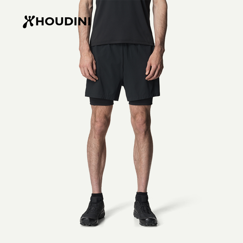 HOUDINI胡丁尼弹性跑步短裤