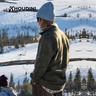 Zip Half 阿尔托男户外套头美利奴羊毛抓绒衣 Alto HOUDINI胡丁尼