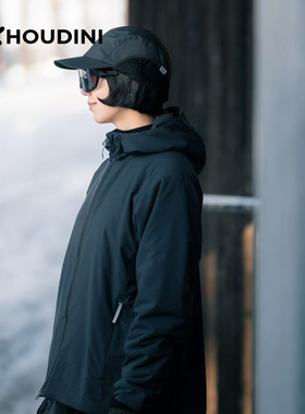 HOUDINI胡丁尼Puff泡芙户外25新冬女金标p轻量棉服保暖外套棉服