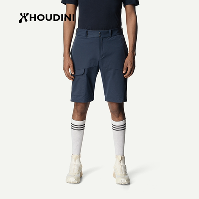 HOUDINI胡丁尼 Go Shorts 走起 男款户外舒适软壳短裤