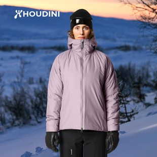 HOUDINI胡丁尼Dunfri Guide邓菲向导女户外25新冬金标P棉保暖棉服