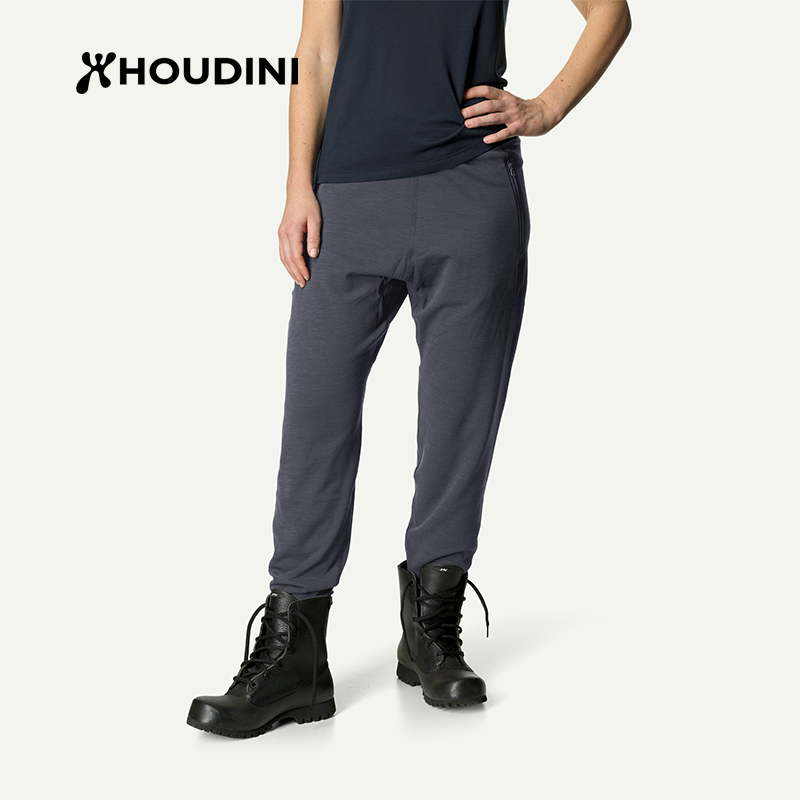 HOUDINI胡丁尼 Outright直率户外女保暖弹力抓绒长裤卫裤830007