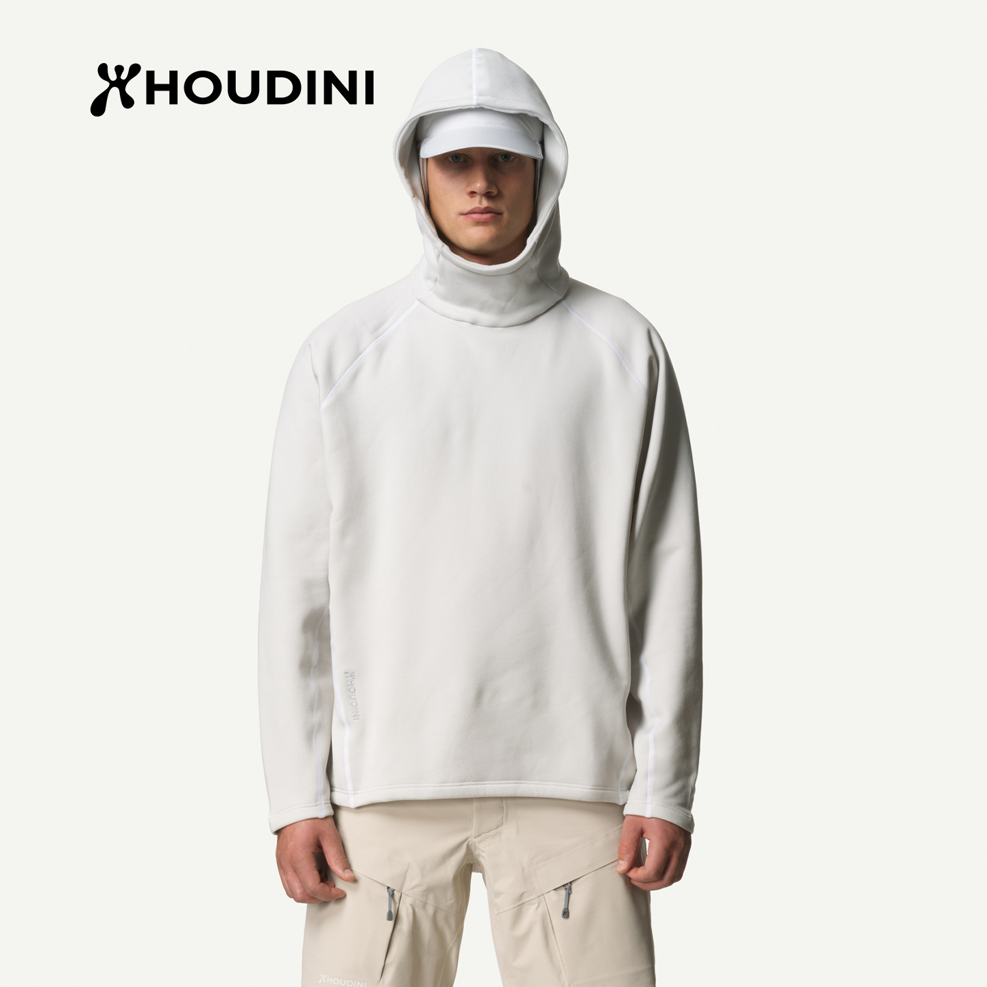 胡丁尼连帽宽松保暖运动卫衣