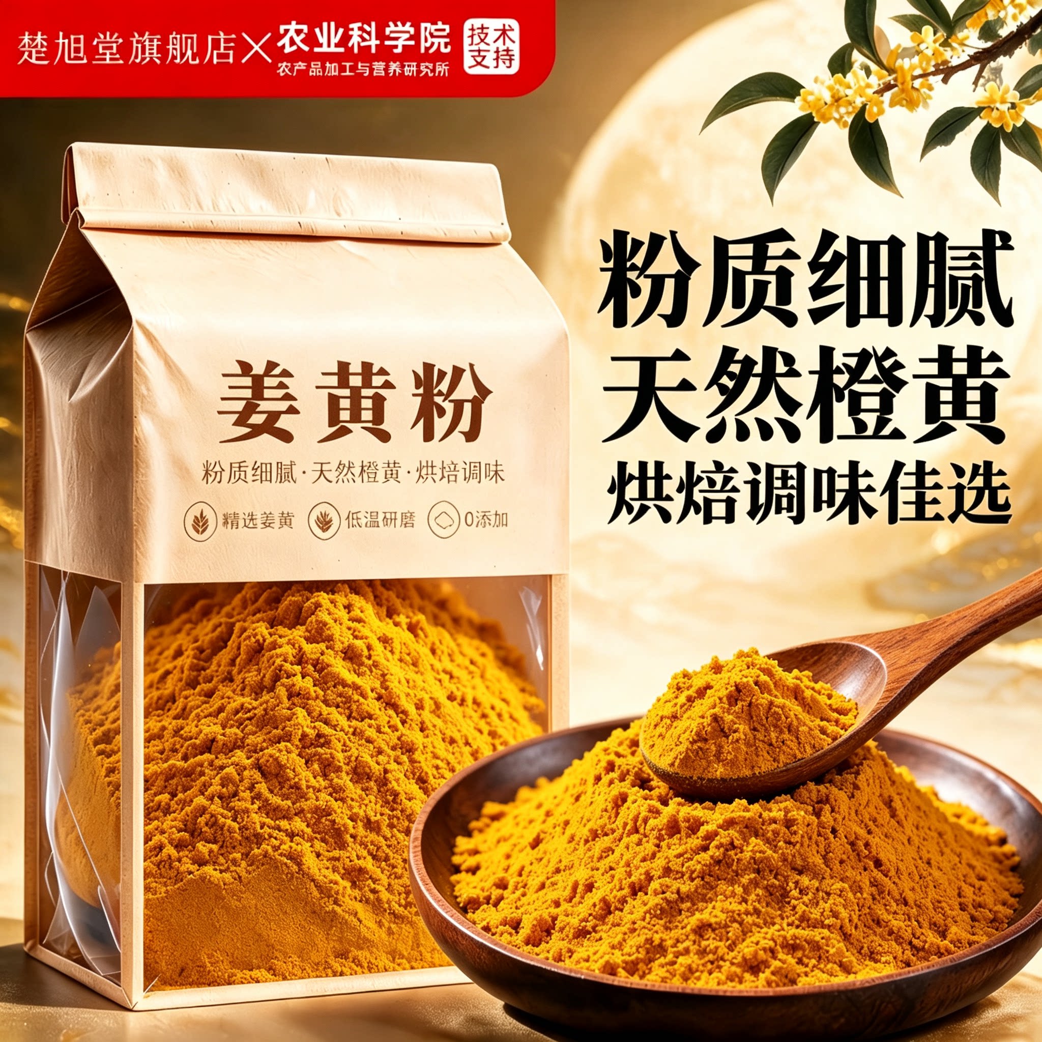 姜黄粉官方旗舰店无添加食用