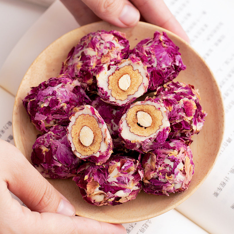 玫瑰花奶枣巴旦木夹心新疆特产手工农家风味无核红枣网红零食250g,零食/坚果/特产,枣类制品,淘宝优惠券,粉丝福利购,淘宝优惠卷