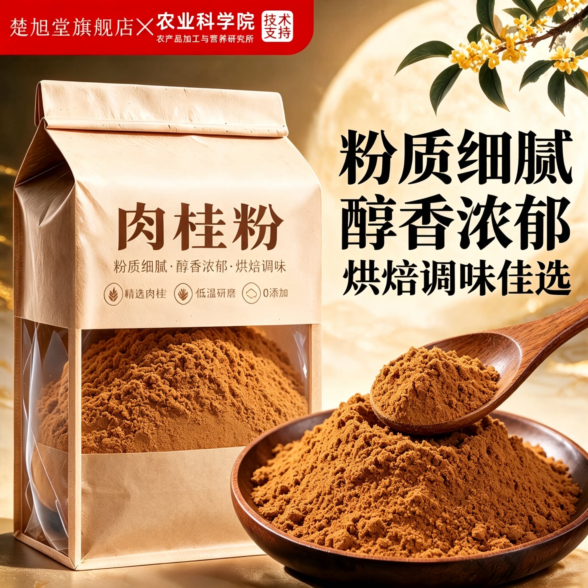 肉桂粉官方旗舰店正宗广西纯正锡兰肉桂粉食用烘焙咖啡专用姜黄粉图片