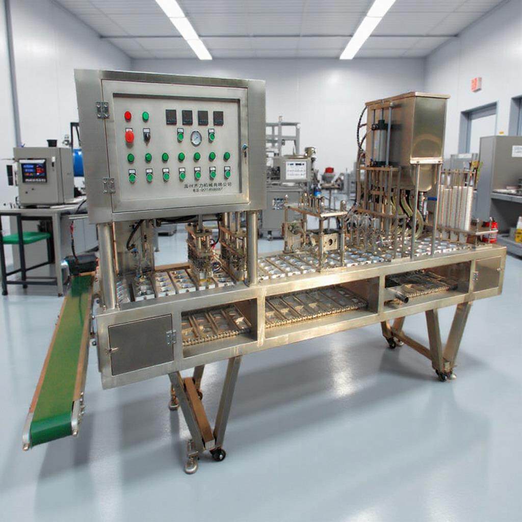 酸奶全自动灌装封口机 杯装鲜奶灌装机 纸塑杯巴氏奶封盖机,办公设备/耗材/相关服务,封口机,淘宝优惠券,粉丝福利购,淘宝优惠卷