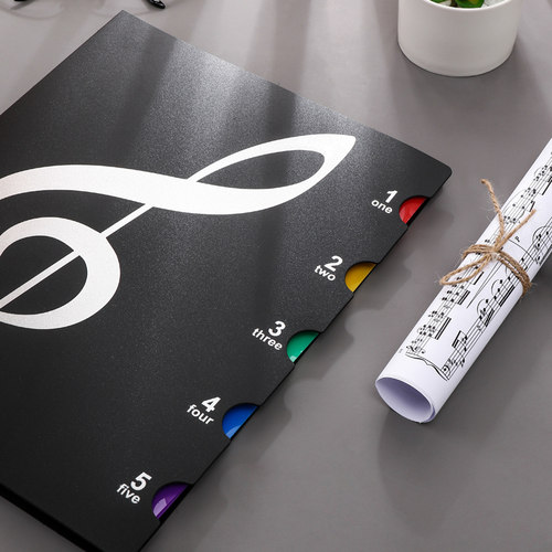 A4乐谱夹可修改琴谱夹可标注书写歌谱夹吉他架子鼓合唱团学生老师