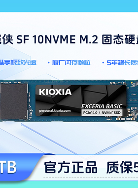 Kioxia/铠侠 SF10 1T/2T NVMe M.2台式机笔记本高速固态硬盘
