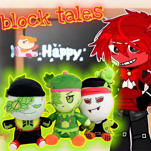 现货跨境新品blocktales roblox griefer 动漫游戏毛绒玩偶公仔