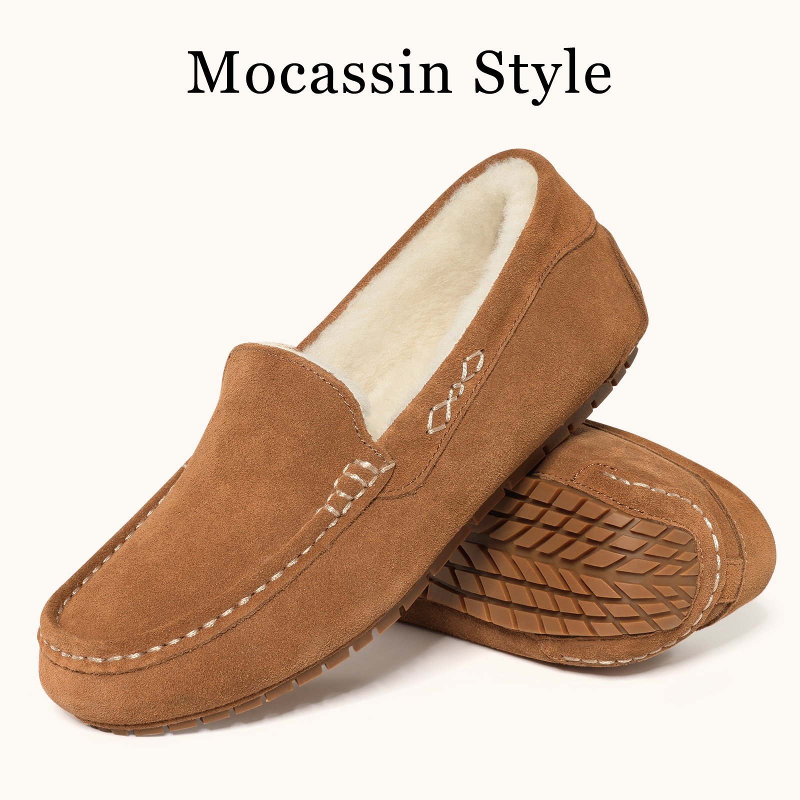 英伦风莫卡辛真皮豆豆鞋女复古老钱风袋鼠乐福鞋加绒保暖一脚蹬男,女鞋,乐福鞋（豆豆鞋）,淘宝优惠券,粉丝福利购,淘宝优惠卷