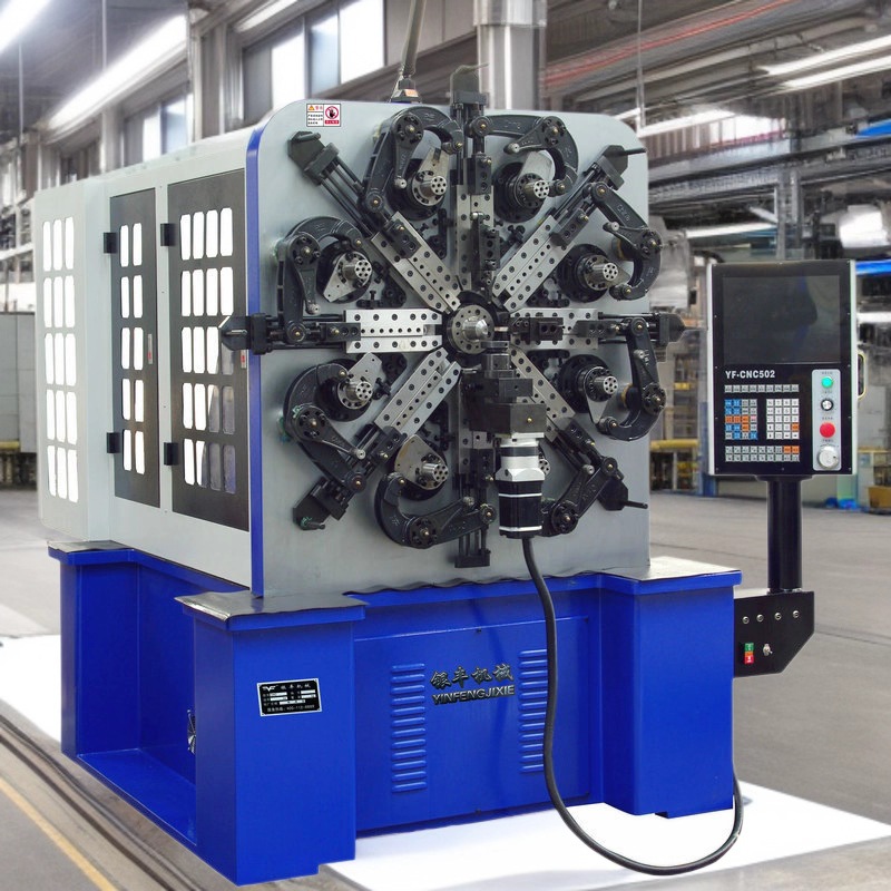 水龙头压簧软管加工波纹管花洒金属弹簧软管成型机