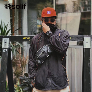 solif生还者原创废土做旧户外休闲骑行胸包个性百搭潮流运动