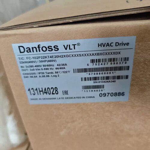 【】Danfoss VLT HVAC Drive 变频器 型号F