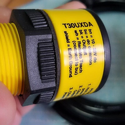 【】T30UXDA T30UXDAQ邦纳BANNER开关量输出一米检测范围超音波感