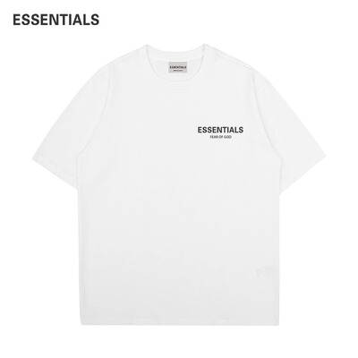 ESSENTIALS官方夏季刺绣奥特莱斯美式复古短袖T恤男女情侣装上衣