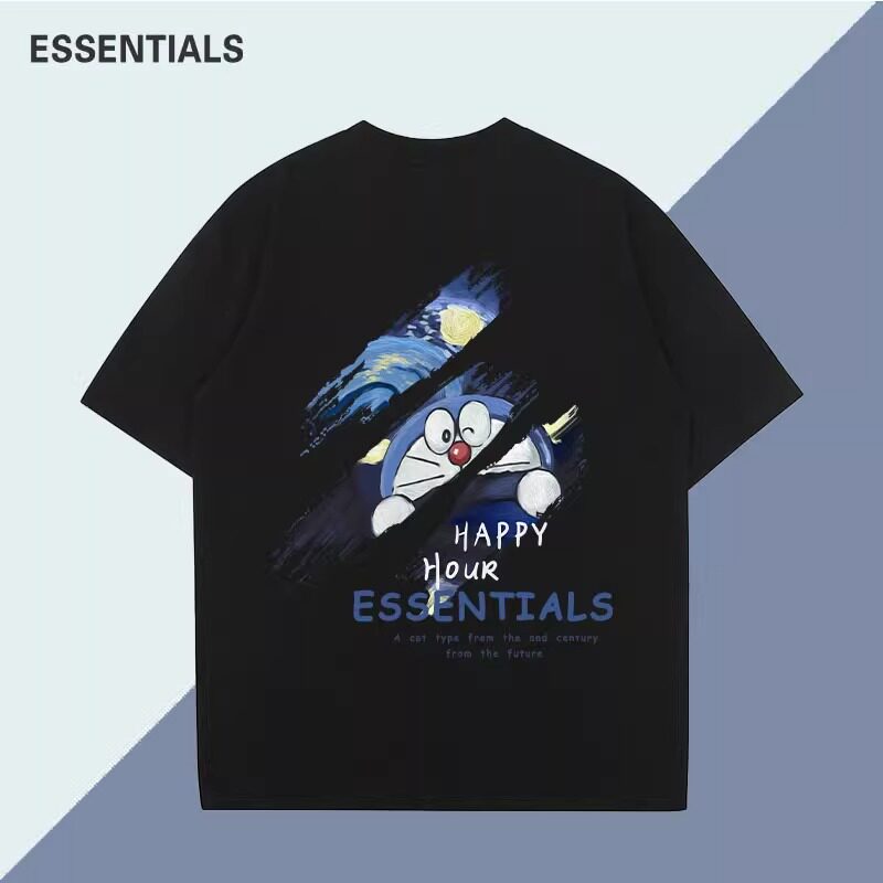 ESSENTIALS官方夏季透气运动短袖T恤男女潮牌复古高街FOG复线上衣