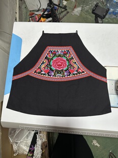 贵州布依族绣花围腰少数民族杜兜少数民族围裙围腰带新款年