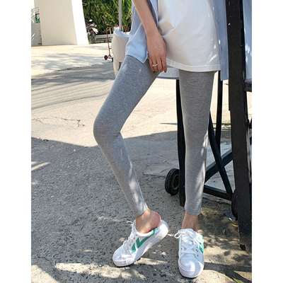 孕妇打底裤秋冬外穿九分低腰裤孕妇裤子春秋款冬季加绒加厚瑜伽裤