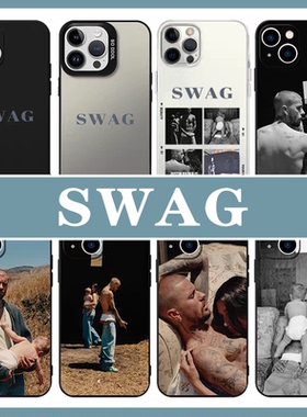 SWAG手机壳苹果15华为mate60贾斯汀比伯iPhone16promax小米14justinbieber专辑OPPO同款vivo欧美12美式13适用