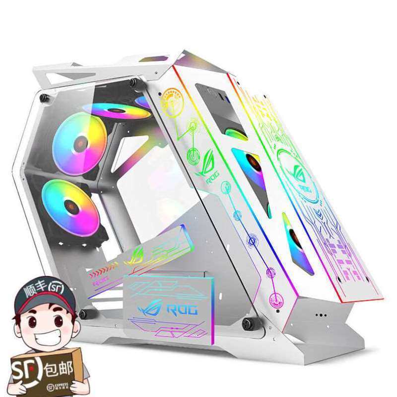 动力火车powertrain小k电竞机箱套装大/小网咖异形开放式240