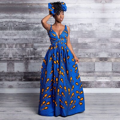极速Womecns Digital Printing DIY Straps Multiple Wear Afric