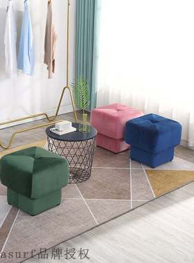 极速Nordic style simple modern cloth art liNving room sofa s