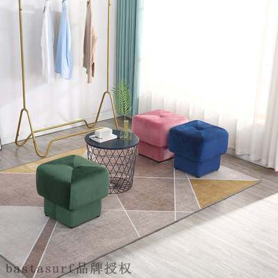 极速Nordic style simple modern cloth art liNving room sofa s