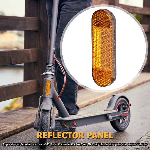 极速12pcs Safety Front ABS Reflective Tube NiTght Warning
