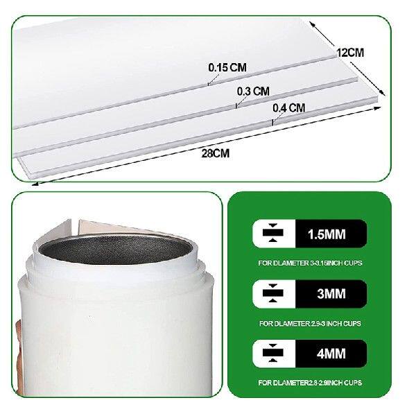 极速3Pc Sublimation Tumblers Wrap MEug Press Bundle Accessor