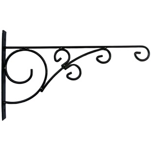 极速灯笼专用挂钩支架铁艺挂鸟笼C吊篮别墅大门专用壁挂户外墙上