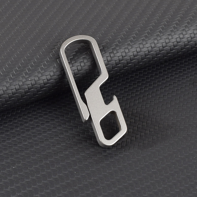 极速钛合金挂扣多功能钥匙扣创意开瓶器男士腰挂汽T车一体钥匙扣