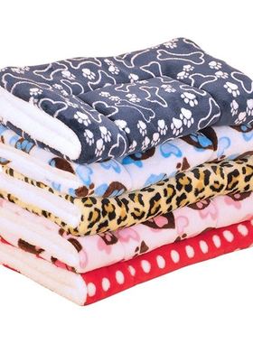 极速Pet dog  sleeping mat blanket Quilt Kennel wSinter litte