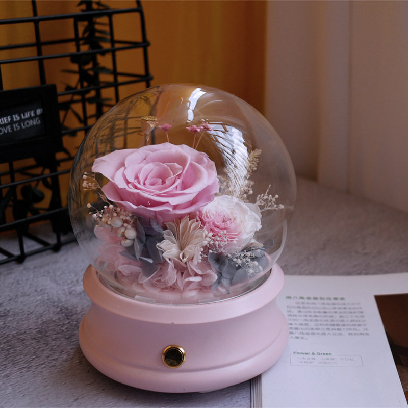 极速永生花创意礼物蓝牙音箱成品送女友生日礼物R闺蜜伴手礼含精
