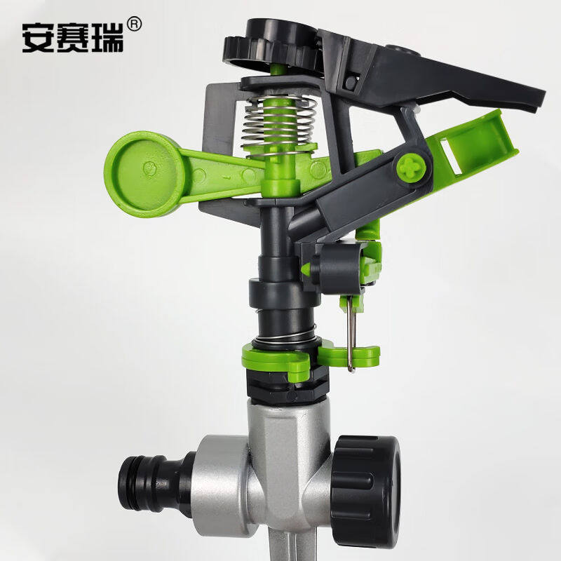 极速铝合c金自动旋转洒水器可串联地插摇臂水鸟喷头园艺农业草坪