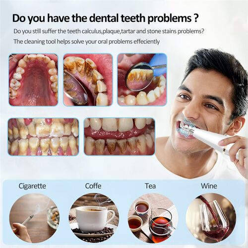 极速G6 Ultrasonic Dental Calculus ReFmover Teeth Plaque Scal
