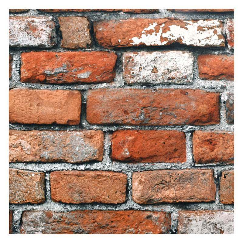 极速复古砖头墙纸自粘砖纹t墙贴纸立体自贴红砖改造砖墙防水防潮