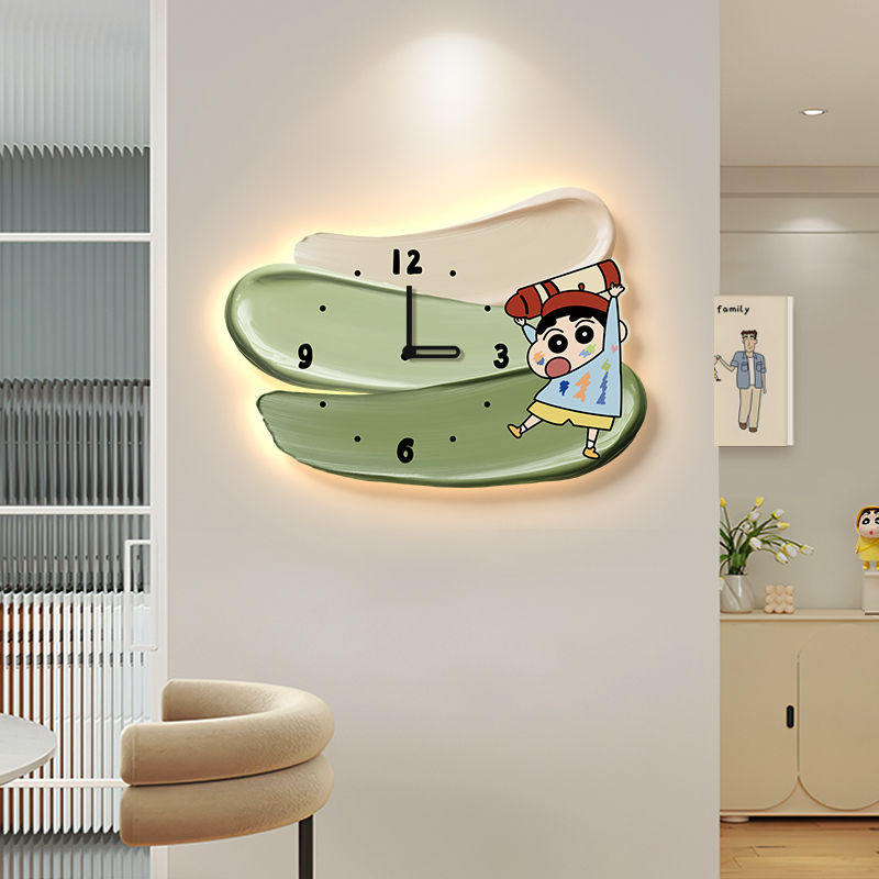 【天猫新品推荐】蜡笔小新挂钟