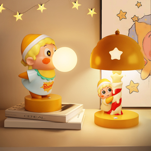 星星人台灯摆件床头氛围小夜灯卧室睡眠灯送女生闺蜜儿童生日礼物