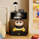 卡通可爱床头柜儿童房床头置物架带蓝牙音响床边柜小众设计感高级