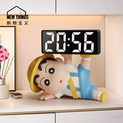 【天猫热销新趋】蜡笔小新时钟