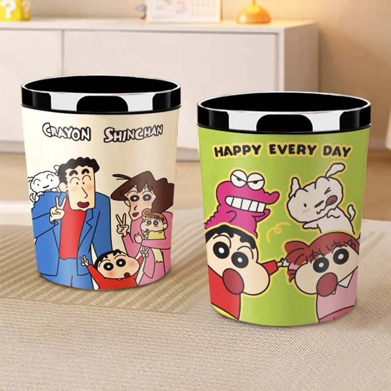 【蜡笔小新周边】高颜值垃圾桶