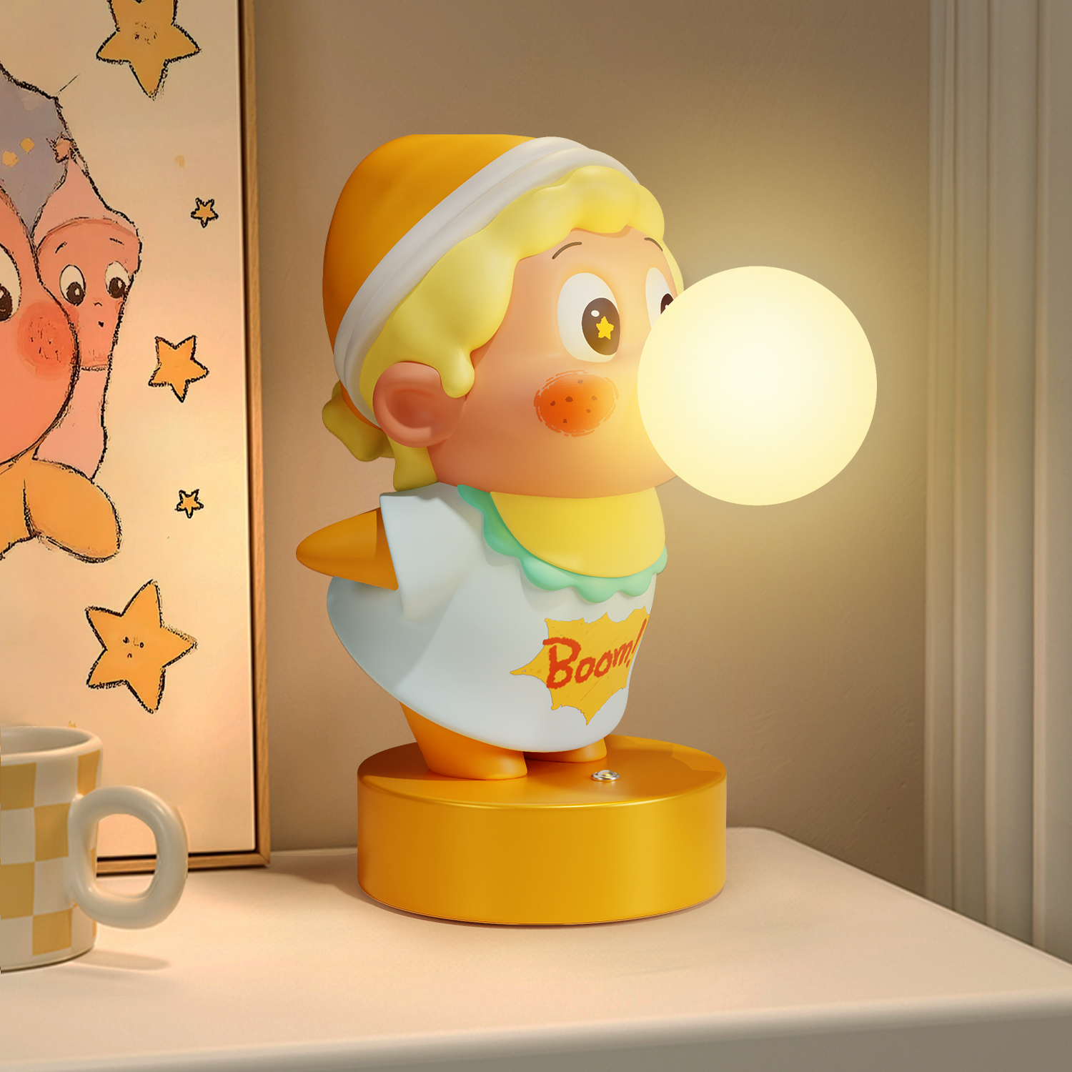 【天猫首创】会吐泡泡的台灯摆件